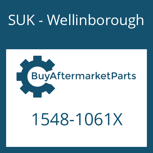 1548-1061X SUK - Wellinborough DRIVESHAFT