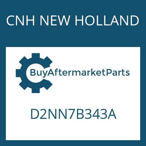 CNH NEW HOLLAND D2NN7B343A - GASKET