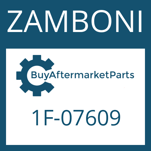ZAMBONI 1F-07609 - SHAFT & JOINT ASSY