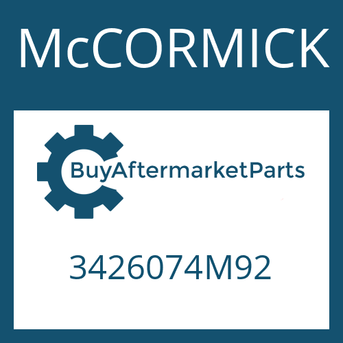 McCORMICK 3426074M92 - DIFFERENTIAL