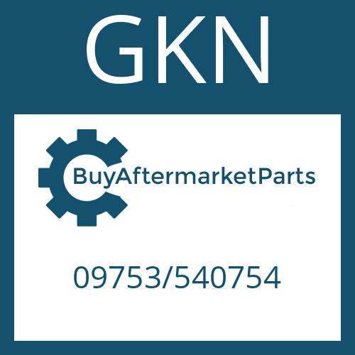 GKN 09753/540754 - JOINT CENTRE SECTION
