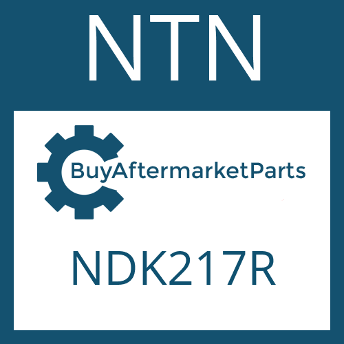 NTN NDK217R - BEARING AND SEAL KIT