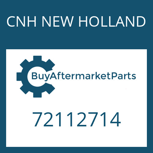 CNH NEW HOLLAND 72112714 - COVER