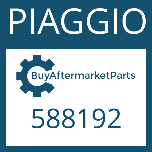 PIAGGIO 588192 - DRIVESHAFT WITH LENGTH COMPENSATION