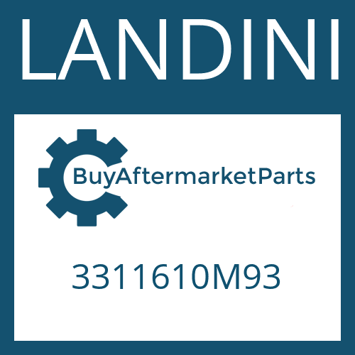 LANDINI 3311610M93 - DIFFERENTIAL SUPPORT ASSY