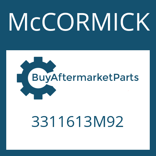 McCORMICK 3311613M92 - DIFFERENTIAL SUPPORT