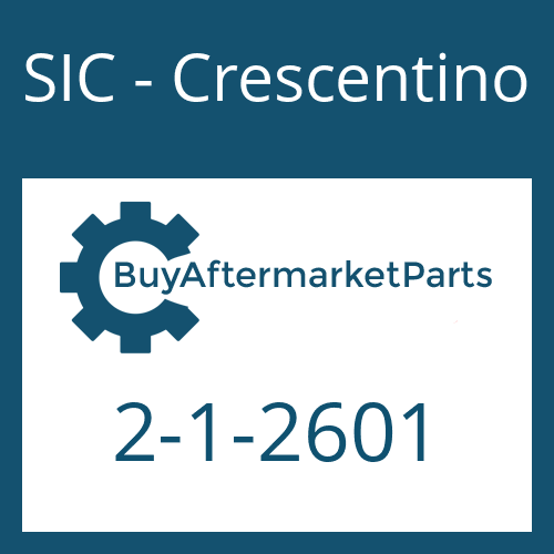 SIC - Crescentino 2-1-2601 - COMPANION FLANGE