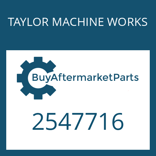 TAYLOR MACHINE WORKS 2547716 - KIT-DRPLATE (SEE ATTACHMENT)