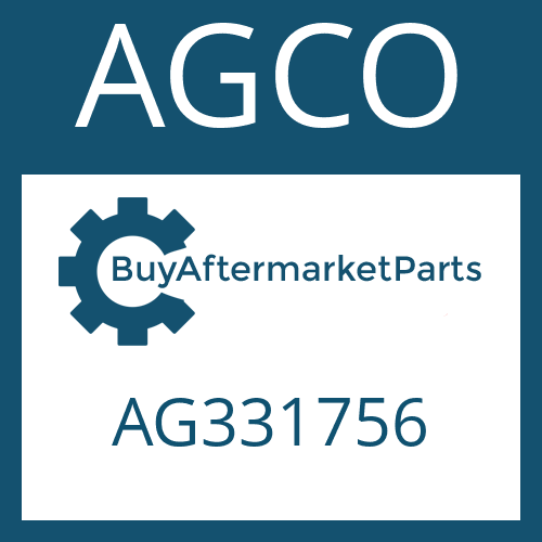 AGCO AG331756 - ASSY-HOUSING & TUBE