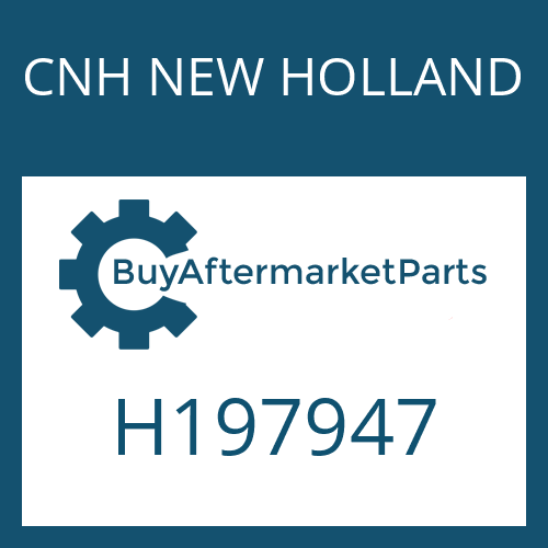 CNH NEW HOLLAND H197947 - Shim(NOT SOLD SEPARATE)