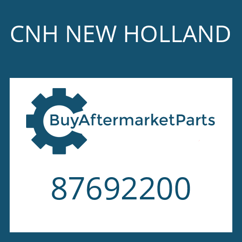 CNH NEW HOLLAND 87692200 - COVER