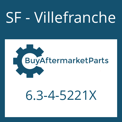 SF - Villefranche 6.3-4-5221X - END YOKE ASSEMBLY