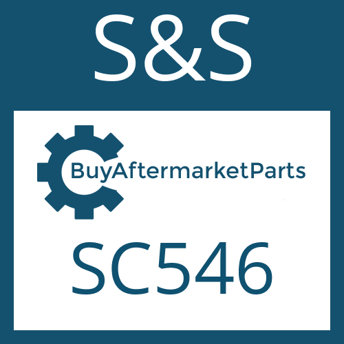SC546 S&S BEARING AND SEAL KIT