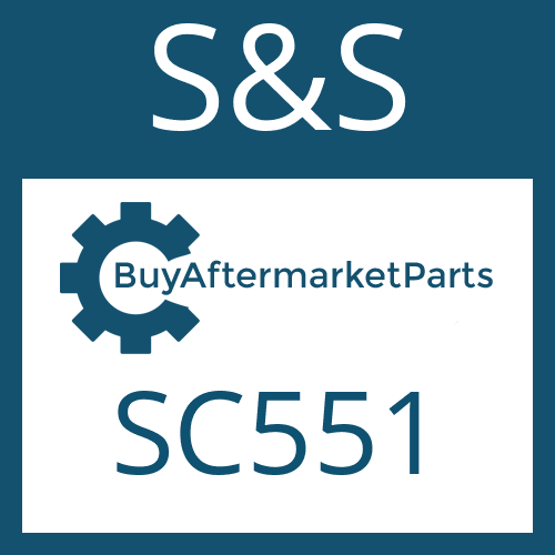 SC551 S&S BEARING AND SEAL KIT