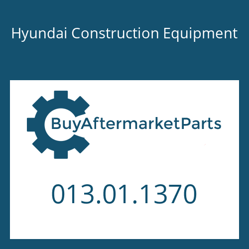 Hyundai Construction Equipment 013.01.1370 - Shim