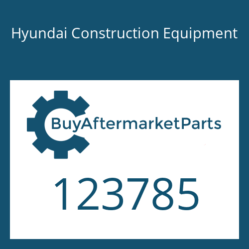 Hyundai Construction Equipment 123785 - RING-RETAINER