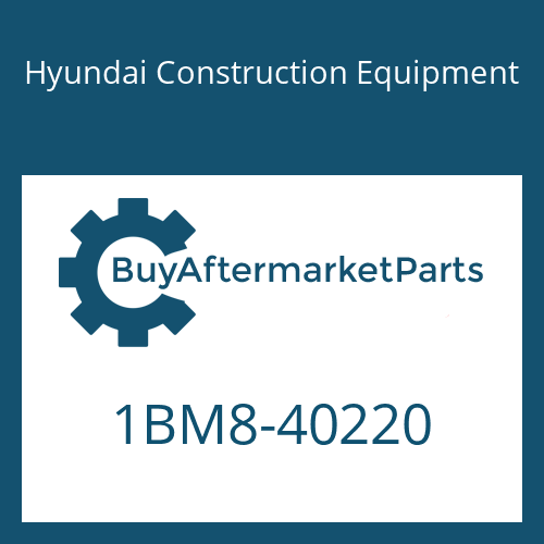 Hyundai Construction Equipment 1BM8-40220 - SCREEN-TOP