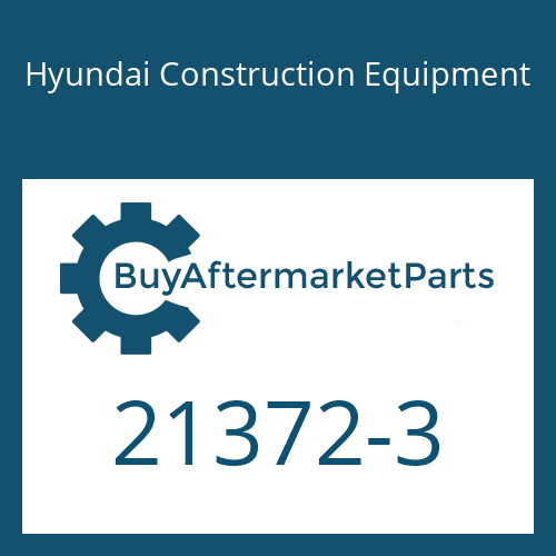 Hyundai Construction Equipment 21372-3 - SHAFT-DRIVE