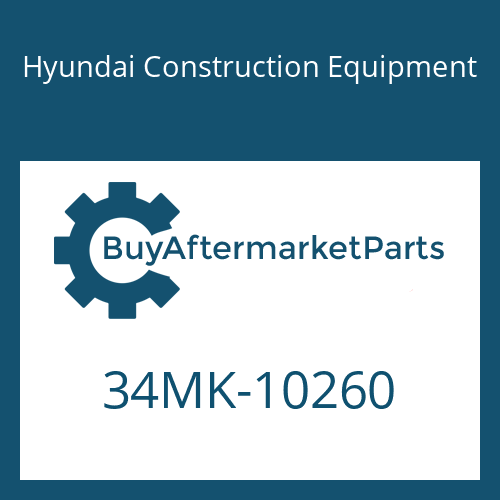 Hyundai Construction Equipment 34MK-10260 - HOSE-RUBBER
