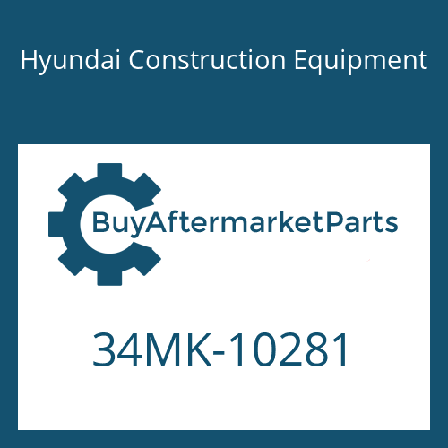 Hyundai Construction Equipment 34MK-10281 - HOSE-RUBBER