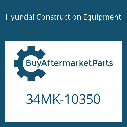 34MK-10350 Hyundai Construction Equipment HOSE-RUBBER