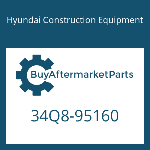 Hyundai Construction Equipment 34Q8-95160 - VALVE ASSY-STOP RH