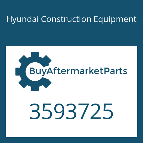 Hyundai Construction Equipment 3593725 - SCREW-HEX