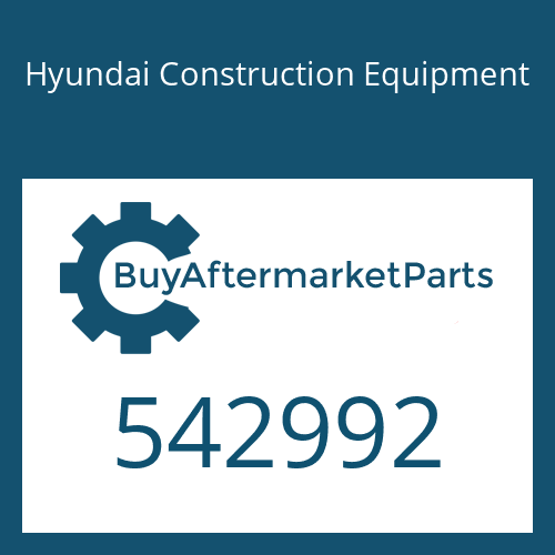 Hyundai Construction Equipment 542992 - VALVE-RELEASE