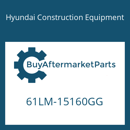 Hyundai Construction Equipment 61LM-15160GG - PIN-JOINT