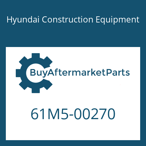 Hyundai Construction Equipment 61M5-00270 - BOOM ASSY