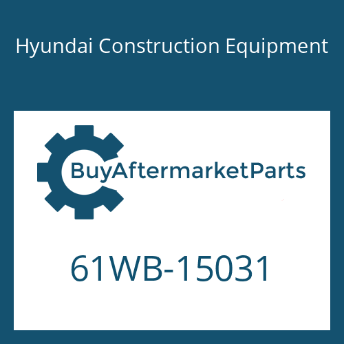 Hyundai Construction Equipment 61WB-15031 - PIN-JOINT