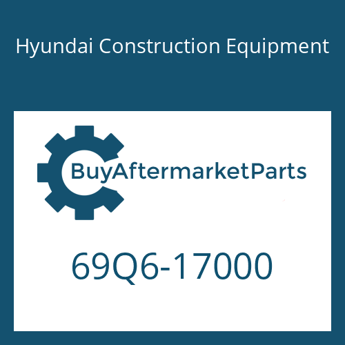 Hyundai Construction Equipment 69Q6-17000 - BOOM ASSY-1ST