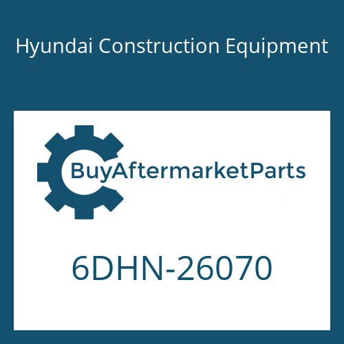 Hyundai Construction Equipment 6DHN-26070 - CARR&BACKREST ASSY