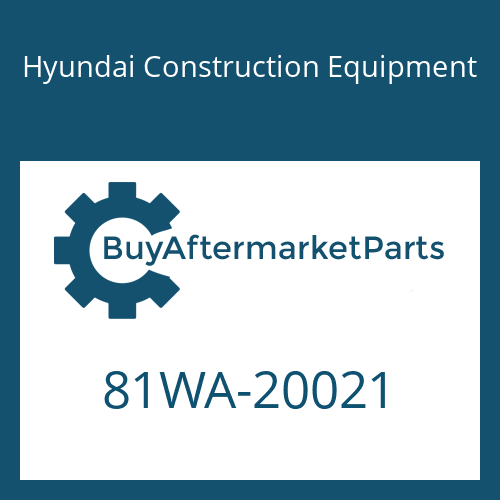 Hyundai Construction Equipment 81WA-20021 - AXLE ASSY-REAR