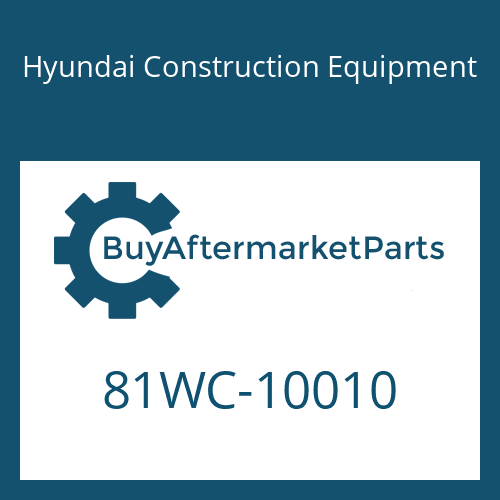 Hyundai Construction Equipment 81WC-10010 - AXLE ASSY-FRONT