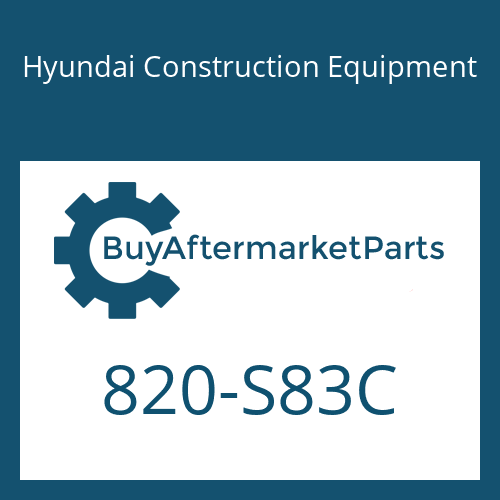 Hyundai Construction Equipment 820-S83C - PLUG