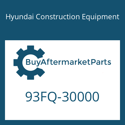 Hyundai Construction Equipment 93FQ-30000 - CATALOG-PARTS