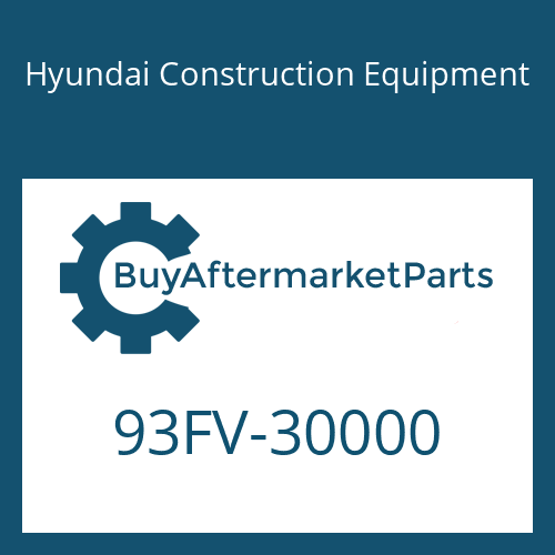 Hyundai Construction Equipment 93FV-30000 - CATALOG-PARTS