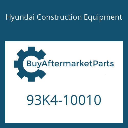 93K4-10010 Hyundai Construction Equipment DECAL-MODEL NAME-LH
