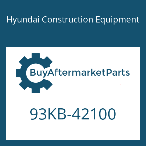 93KB-42100 Hyundai Construction Equipment DECAL-LIFTING CHART