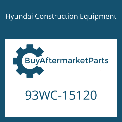 Hyundai Construction Equipment 93WC-15120 - DECAL-MODEL NAME