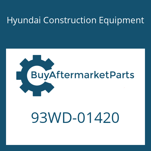 Hyundai Construction Equipment 93WD-01420 - DECAL-REFLECTING RH