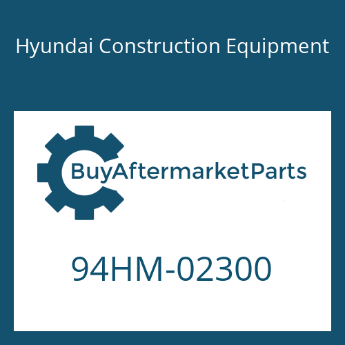 94HM-02300 Hyundai Construction Equipment DECAL-MODEL NAME