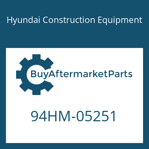 94HM-05251 Hyundai Construction Equipment DECAL-CAPACITY