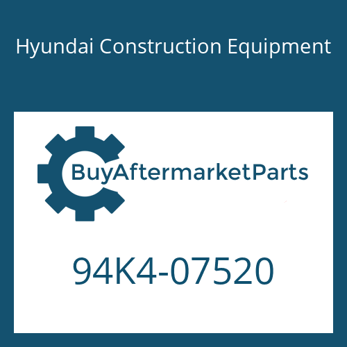 Hyundai Construction Equipment 94K4-07520 - DECAL-BAND RH