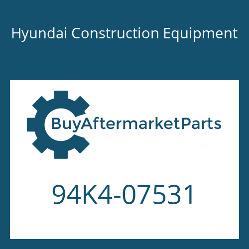 Hyundai Construction Equipment 94K4-07531 - DECAL-BAND RH