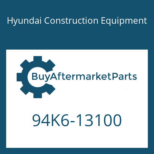 94K6-13100 Hyundai Construction Equipment DECAL-LIFT CHART