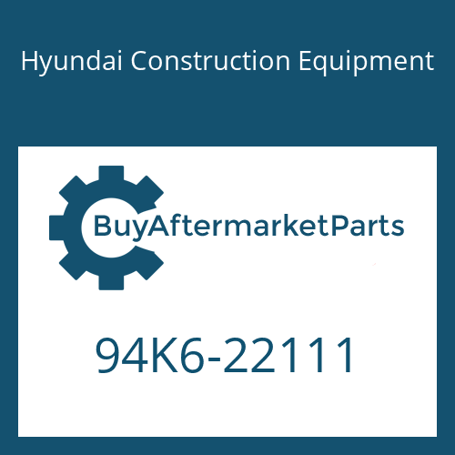 94K6-22111 Hyundai Construction Equipment DECAL-NOISE LWA