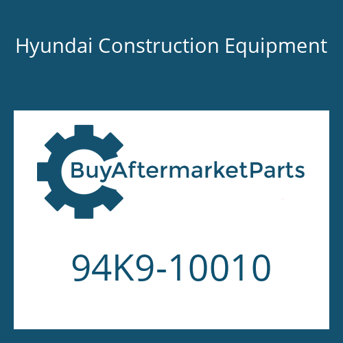 Hyundai Construction Equipment 94K9-10010 - DECAL-MODEL NAME LH