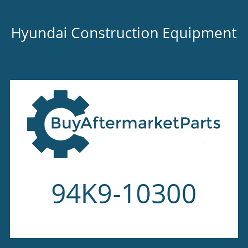 Hyundai Construction Equipment 94K9-10300 - Decal Kit(B)
